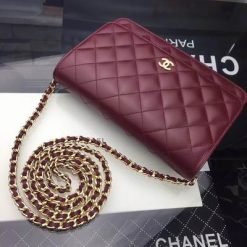 샤넬 Wallet on chain 33814 19x12.5cm al22