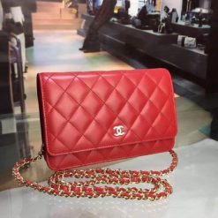샤넬 Wallet on chain 33814 19x12.5cm al26